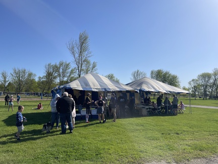 Finish Refreshments Tent